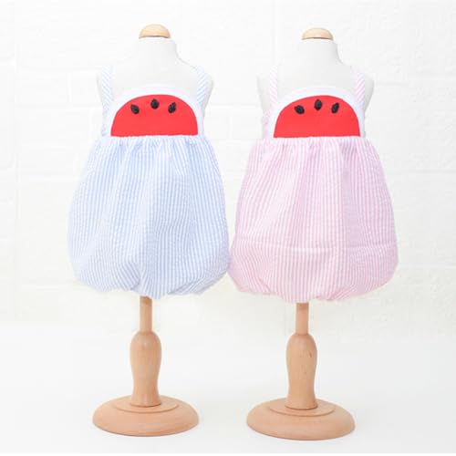 Disfraz pantalón tirantes sandía para perro talla M miniatura 5