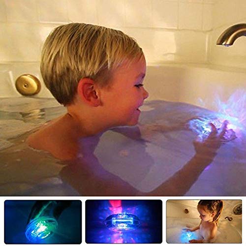 Set van 3 RGB LED Batterij lamp set ook voor onderwater