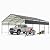 Devoko 20'x20' Metal Carport, Heavy Duty Car Canopy with Galvanized Steel Roof, Reinforced Base Frame, All-Weather Garage, Outdoor Shelter for Cars, Trucks, Boats, Tractors & RV (Black)