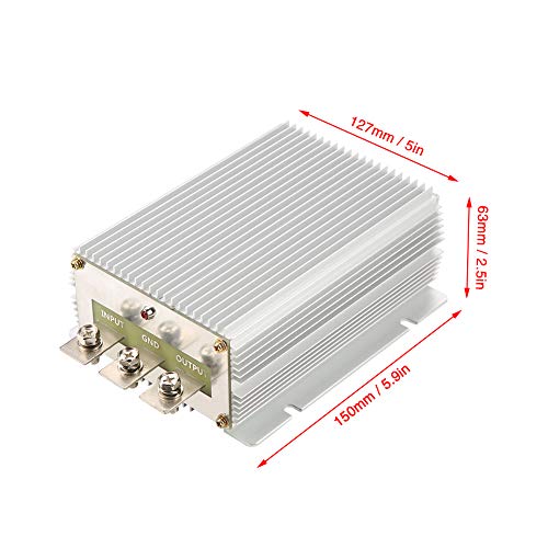 Convertisseur 24V à 12V CC 50A abaisseur efficace 600W IP68 industriel
