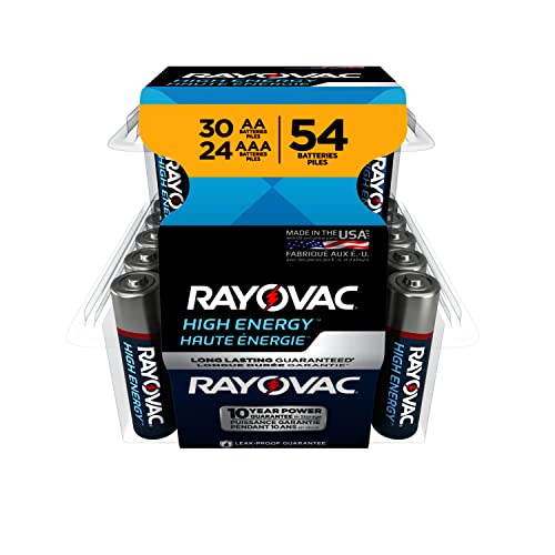 Rayovac Aa Batteries & Aaa Batteries Variety Pack, 24 Triple A Battery And 30 Double A Battery (54 Count) #TOP1
