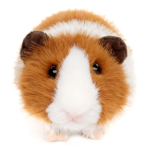 Uni-Toys - Meerschweinchen (braun-weiß) - 21 cm (Länge) - Plüschtier, Kuscheltier