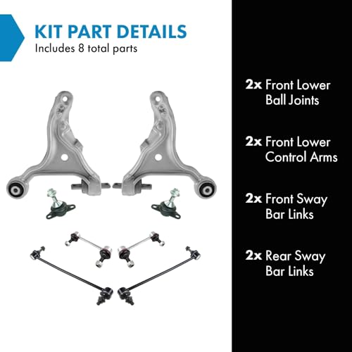Kit suspensión brazo de control rótula barra estabilizadora Volvo S60 2