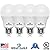 Great Eagle Lighting Corporation A19 75W Equivalent LED Light Bulb, UL Listed, 4000K Cool White, Non-dimmable, Standard Replacement (4-Pack)