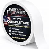 Labeling Tape - Clean Removable Console Tape | Adhesive Tape for Light Control Board, DJ Mixing Board, Audio Mixer, Arts and Crafts, Office Products, Ink Pens and Markers | Tons of Uses - 1