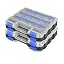 2x Blue-34-Compartments
