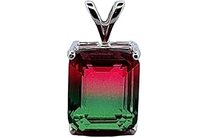 Watermelon Tourmaline Necklace: A Slice of Summer