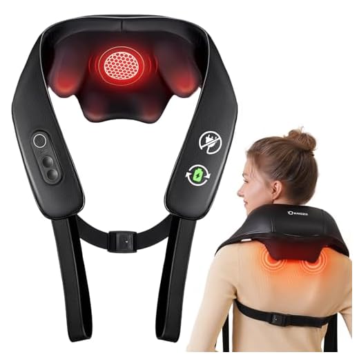 KNQZE Cordless Neck and Shoulder Massager