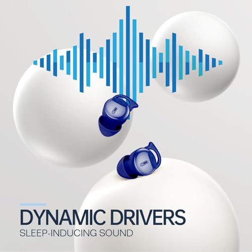 Image of Invisible Sleep Headphones,Sleep Earbuds for Side Sleepers,Small Comfortable Fit Noise Blocking Sleeping Ear Buds,Bluetooth 5.3 Wireless Earbuds, in-Ear Ear Buds for Sleeping, Working (Blue)
