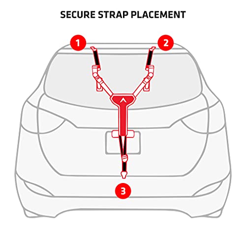 Allen Sports Ultra Compact Folding 1-Bike Trunk Mount Rack, Model Mt1-B, Gray Powder Coated #TOP6