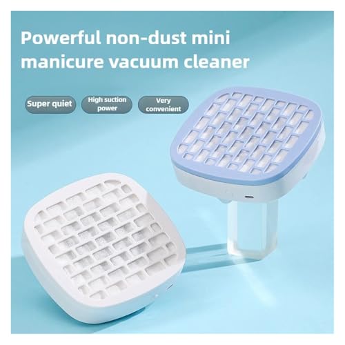 Extractor de polvo para uñas mini, ideal para manicura impecable en casa 3