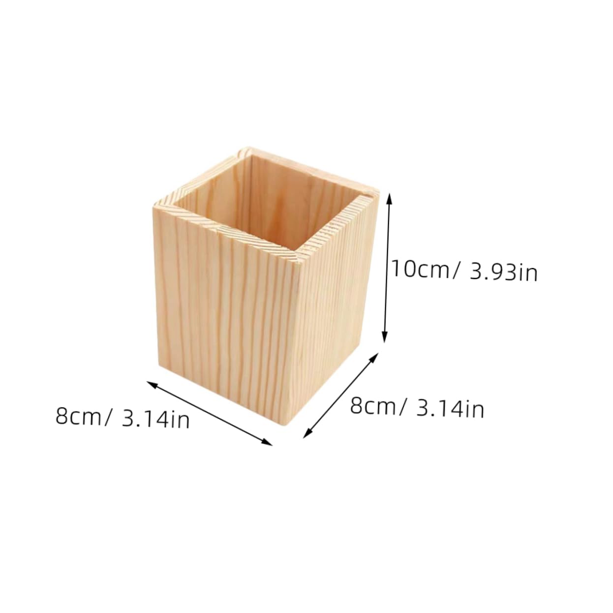 DOITOOL 10 Pezzi Portapenne in Portapenne Geometrico per Ufficio e Scuola Organizer Scrivania per Pennelli Matite e Cancelleria per Piante Succulente Decorativo