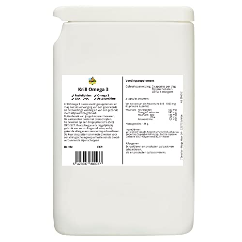 7Bees | Krill Omega 3 met 1000 mg Superba krill olie per dag - Krill capsules zijn rijk aan Omega-3 vetzuren, Epa, Dha… - Image 5