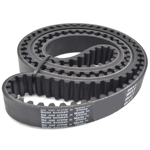 Courroie STD S8M en caoutchouc haute résistance 195 dents profil synchrone 1560mm x 25mm