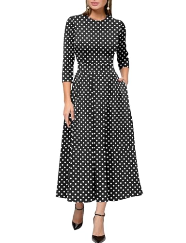 Image of Simple Flavor Women's Vintage Dress Sleeveless O-Neck Party Cocktail Dress