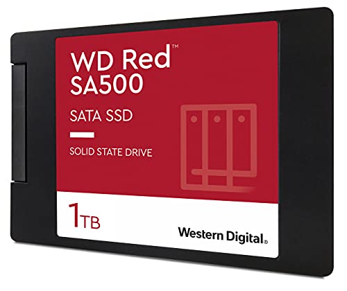 Image of Western Digital 1TB WD Red SA500 NAS 3D NAND Internal SSD - SATA III 6 Gb /s,2.5 inch /7mm,Up to 560 MB /s - WDS100T1R0A,Solid State Hard Drive,(Pack of 10)