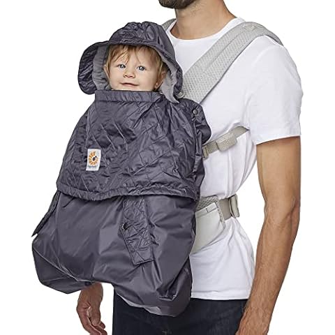 Ergobaby All Weather Resistant Baby Carrier Cover, Charcoal Cover