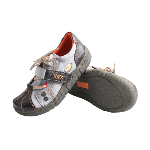 TMA EYES Women's Non-Slip Lace-up Women's Fashion Comfortable Walking Shoes4