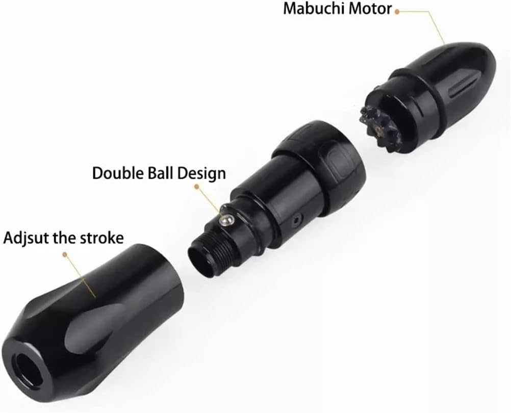 WUJIALUNb タトゥーマシンセット ロケット ロータリー タトゥーマシン