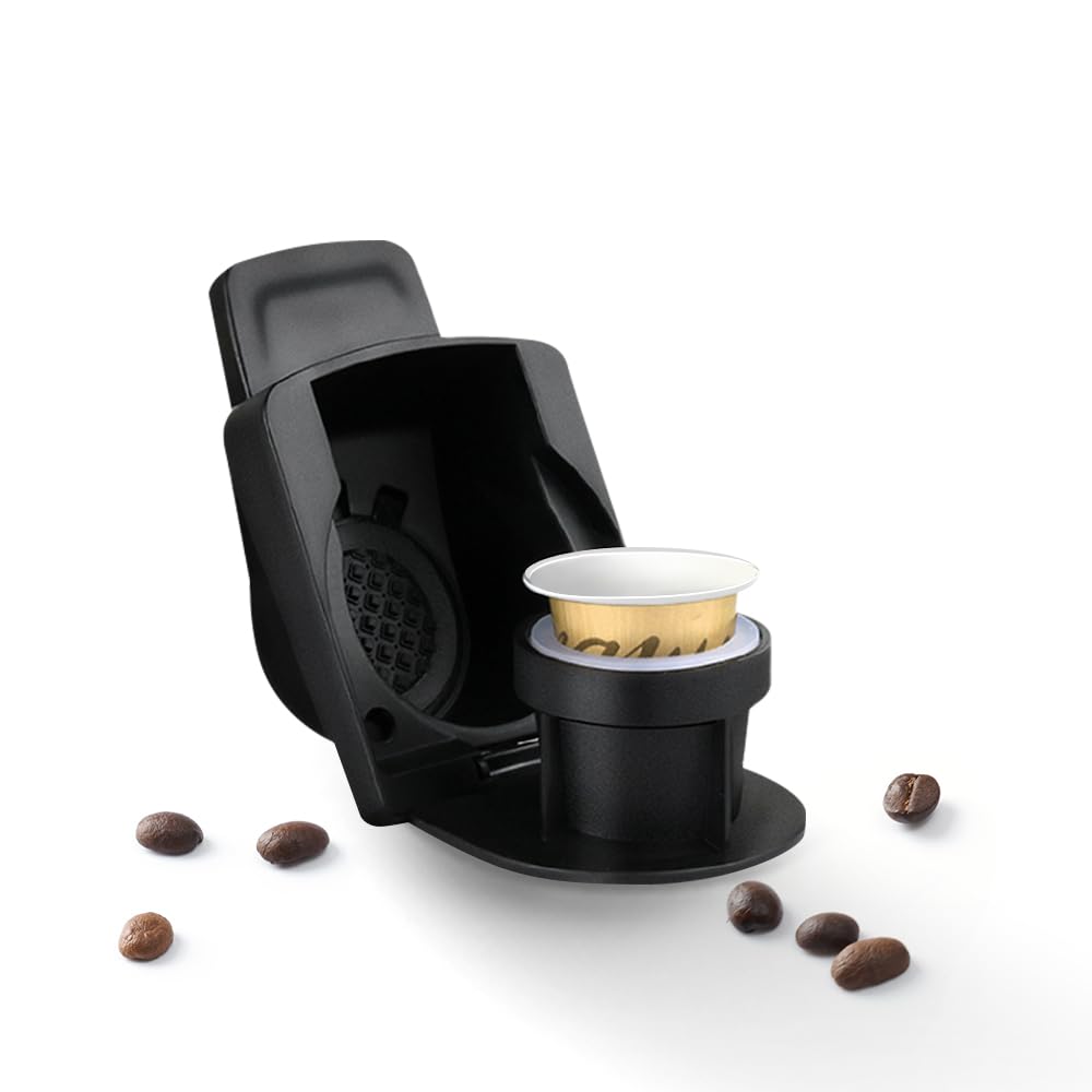 Adattatore per Cialde BENFUCHEN Compatibile con Genio 2 & EDG250 Convertitore per cialde Nespresso OriginalLine - Accessorio per macchine da caffè DolceGusto CIRCOLO