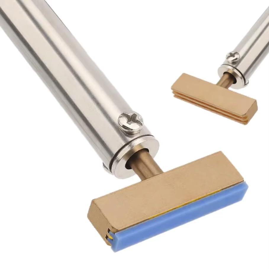 Image of 3pcs T Soldering Iron Tips Set, LCD Flex Ribbon Cable Repair Parts, Hot Press Head with Strip for LCD Screen Flex Cable Repair, 30W /40W /60W