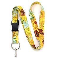 Algopix Similar Product 4 - Buttonsmith Van Gogh Sunflowers Premium