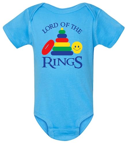 Gina Lou Baby Boy Clothes Lord of the Rings (18 Months Size) Baby Outfits for Boys - Short Sleeve Bodysuit Outfit