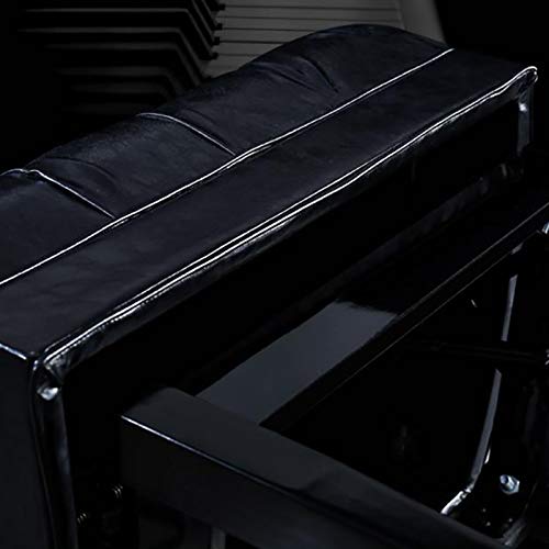 TEmkin Tabouret de Piano, Coiffeuse, Banc de Piano réglable de Luxe rembourré, Tabouret de Piano Double avec Compartiment de Rangement, siège rembourré en Cuir PU - Les Beatles, Paul McCartney, John Lennon, RIngo Starr, George Harrison TEmkin Tabouret de Piano, Coiffeuse, Banc de Piano réglable de Luxe rembourré, Tabouret de Piano Double avec Compartiment de Rangement, siège rembourré en Cuir PU – Image 3