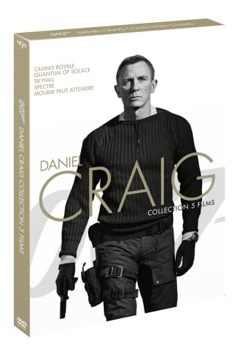 James Bond 007   La collection Daniel Craig : Casino Royale + Quantum of Solace + Skyfall + Spectre + Mourir peut attendre [DVD]
