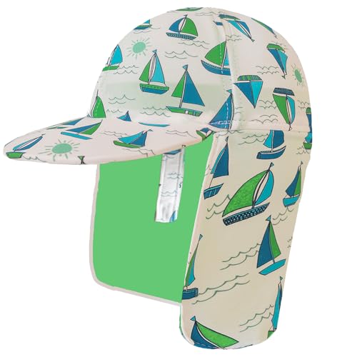Image of Toddler Boys Sun Hat Kids Flap Hat Beach Sun Protection Hat UPF 50+ for Boys Girls
