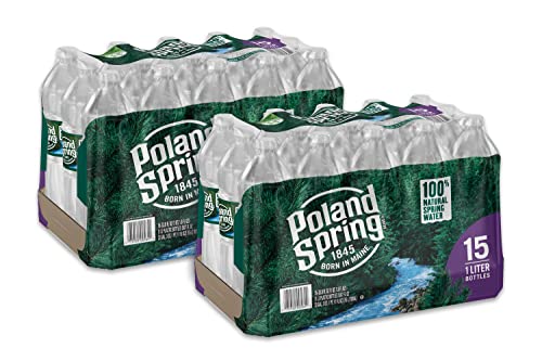 Image of Poland Spring Maine Spring Bottled Water - 33.8 Fl Oz, 30 Pack