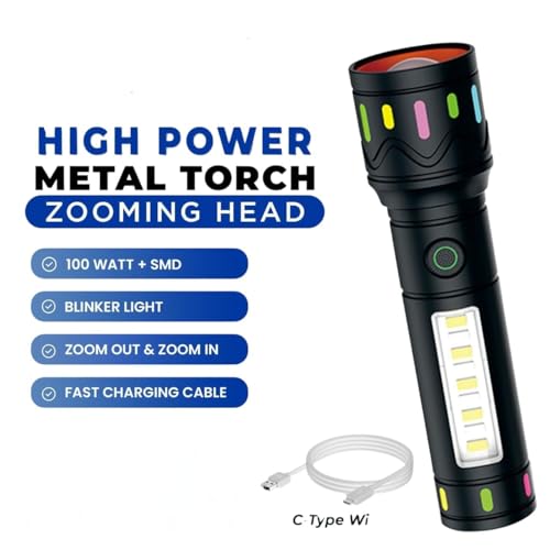 Generic RL-M33 100W LED Torch Light - Image 3