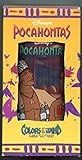 Pocahontas Disney's Powhatan & KOCOUM Drinking Glass Cup Collectable Colors of The Wind Collection