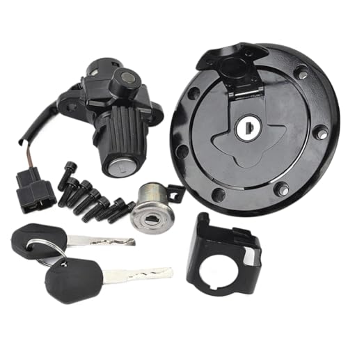 Verrouillage de siege et bouchon de carburant moto compatible 125 250 390 ABS