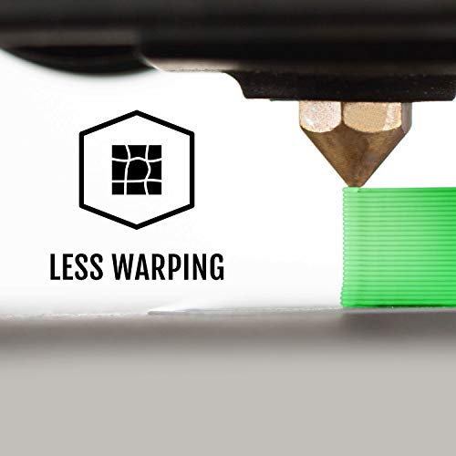 Image of HATCHBOX 3D PLA-1KG1.75-802C PLA 3D Printer Filament, Dimensional Accuracy + /- 0.05 mm, 1 kg Spool, 1.75 mm, Neon Green