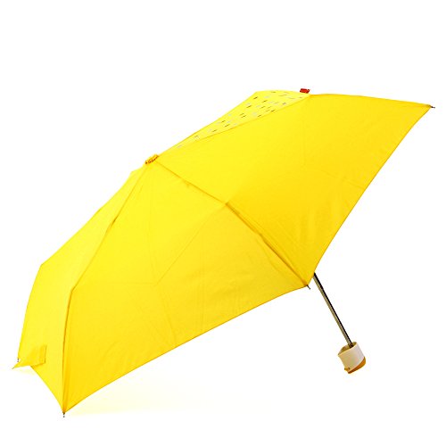 オフェス オフセンタ 全3色 折りたたみ傘 手開き イエロー 6本骨 49.5cm 010044YE