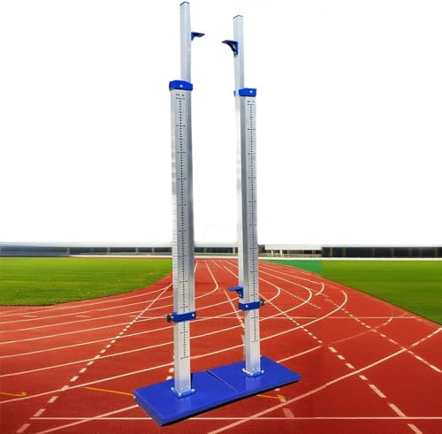LjlXanthiper Soportes Portátiles para Salto De Altura,Estándar De Competición para Salto De Altura Postes,Medidas De 30-230 Cm Pulgadas,para Entrenamiento De Pista Y Campo En Escuelas