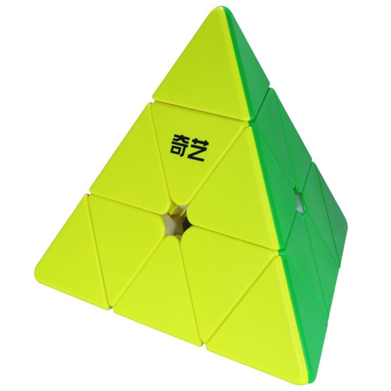 Image of HAWKISTER all ages Qiyi Qiming Plus Pyraminx Big Speed Cube (22.6Cm)