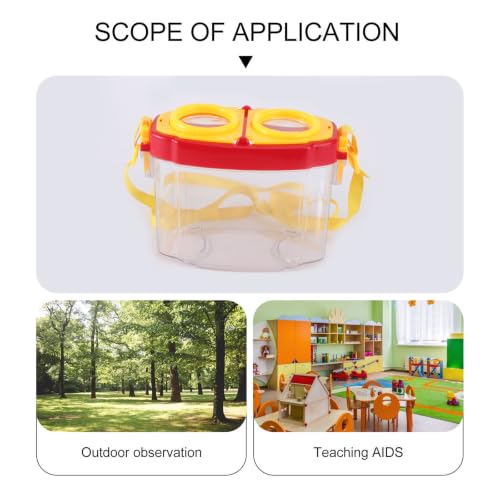 Hemoton 2pcs Insect Observation Boxes with Magnifying Lids for Outdoor Exploration, Abs Material Collecting Boxes for Dragonflies and Butterflies, Stimulate Interest in Nature Random Color - Image 3