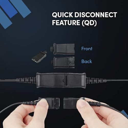 Truvoice Hd-500 Deluxe Single Ear Headset With Noise Canceling Microphone And 2.5Mm Cable For Cisco Spa303, Spa502G, Spa504G, Spa508G, Spa509G, Spa514G, Spa525G And Phones With A 2.5Mm Headset Port #TOP4