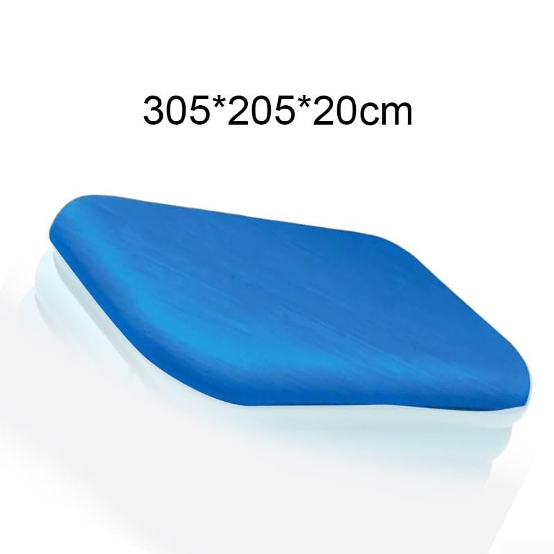 Bâche de protection pour piscine extérieure rectangulaire : jardin propre