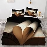 Parure 3 Pièces: Comprend une parure de lit avec housse de couette 240x260 cm, et deux taies d'oreiller 65x65 cm, il existe de nombreux styles parmi lesquels choisir pour décorer n'importe quelle chambre.