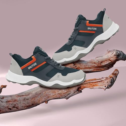 Image of BRUTON EVA Lite Sneakers Casual Shoes Walking Shoes for Men-Grey