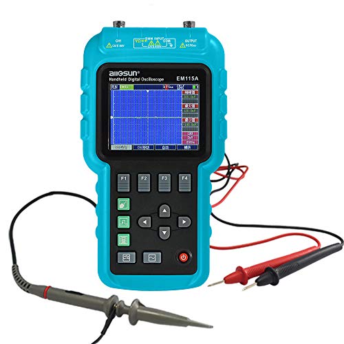 Handheld Oscilloscope Digital Multimeter 3 In 1 Color LCD Display DMM 50MHz Single