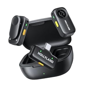 Hollyland Lark A2 Wireless Microphone (Duo (2TX+1RX+Case))