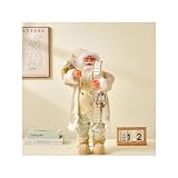YUDIZWS Decoración de Navidad Decoración de Papá Noel Decorativo, Figura de Papá Noel de Escritorio Muñeca de Papá Noel portátil para la decoración del hogar de,60cm