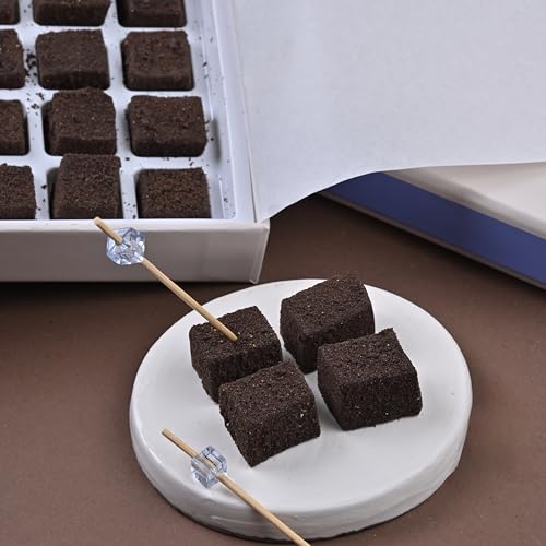 Image of Biteyz Brownie Turkish Delight, Candy Gift Box - Gourmet Treats, Chocolate Flavored Turkish Delight Coated with Chocolate Cookie Crumbs, 36 Pieces of Luxury Handmade Snacks