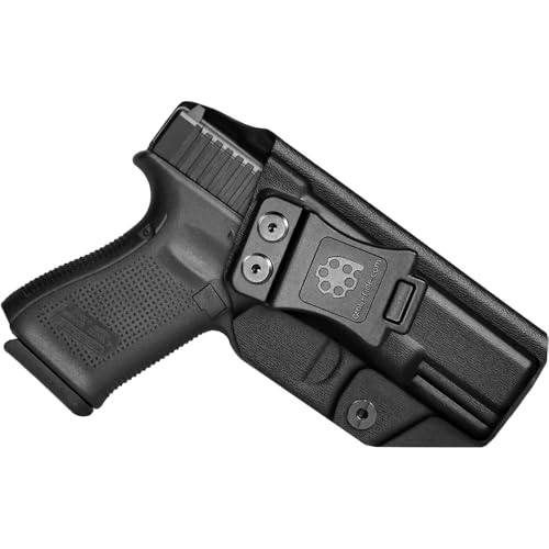 S&W M&P 9 Shield EZ Holster Equalizer Holster IWB Kydex Fit: Smith & Wesson M&P 9mm Shield EZ / 9 Shield-EZ M2.0 / Equalizer – Inside Waistband Concealed Carry – Adj. Cant & 'Posi-Click' Retention