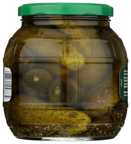 Kuhne Barrel Pickles, Garlic, 35.9 Oz