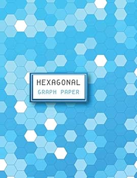 Paperback Hexagonal Graph Paper: Composition Graph Paper Notebook, Organic Chemistry & Biochemistry, 110 pages, 1/4 Inch Hexagons, 8.5" x 11" Book